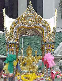 Statue on BRAHMA at Erawan shrine